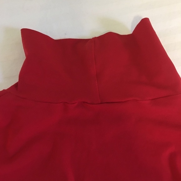Red St. John Short Sleeved Shirt Size Large - Picture 3 of 6